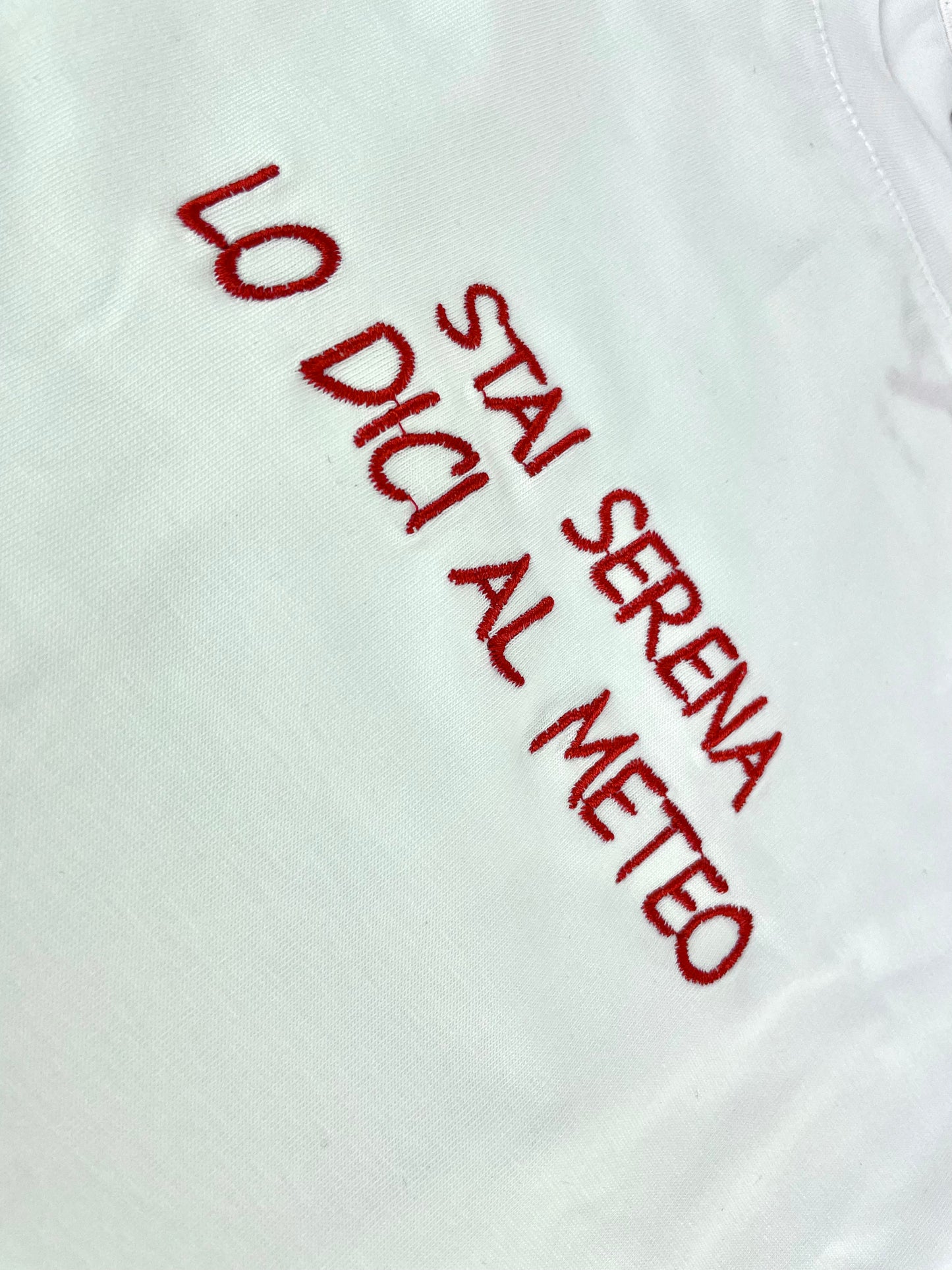 T-shirt "Stai serena lo dici al meteo"