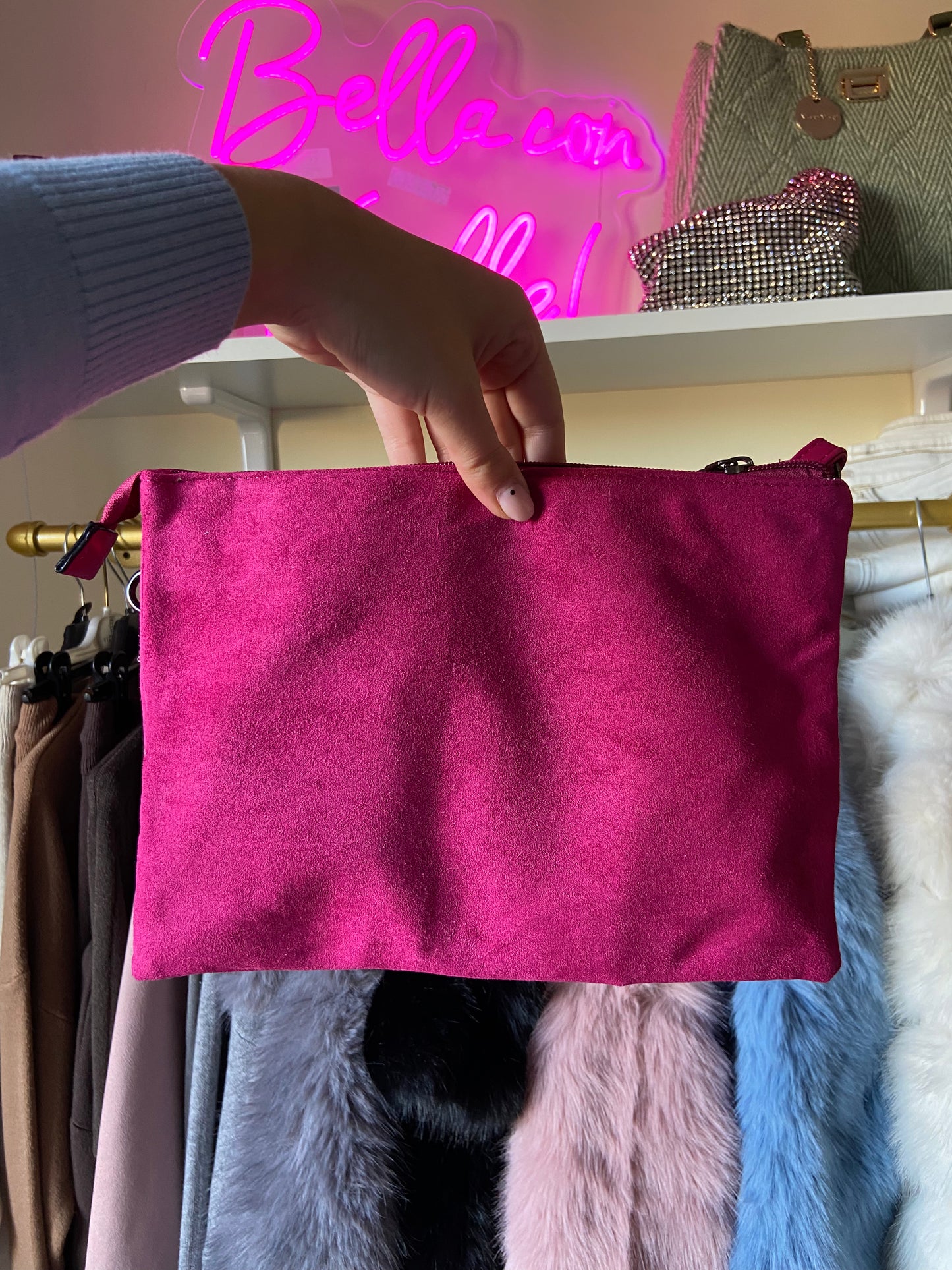 Borsa Samantha con Paillettes