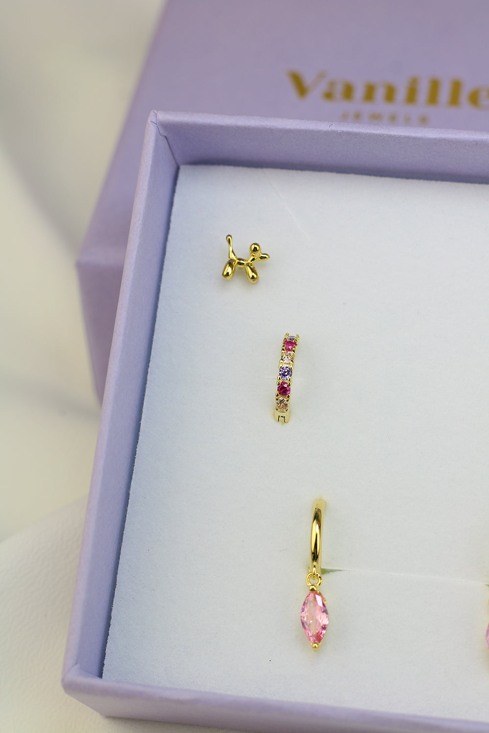 Orecchini Self Love Club Zirconia Kit