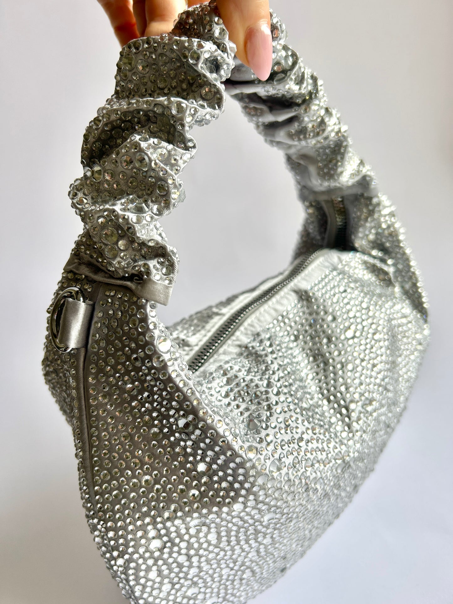 Borsa Adele con strass