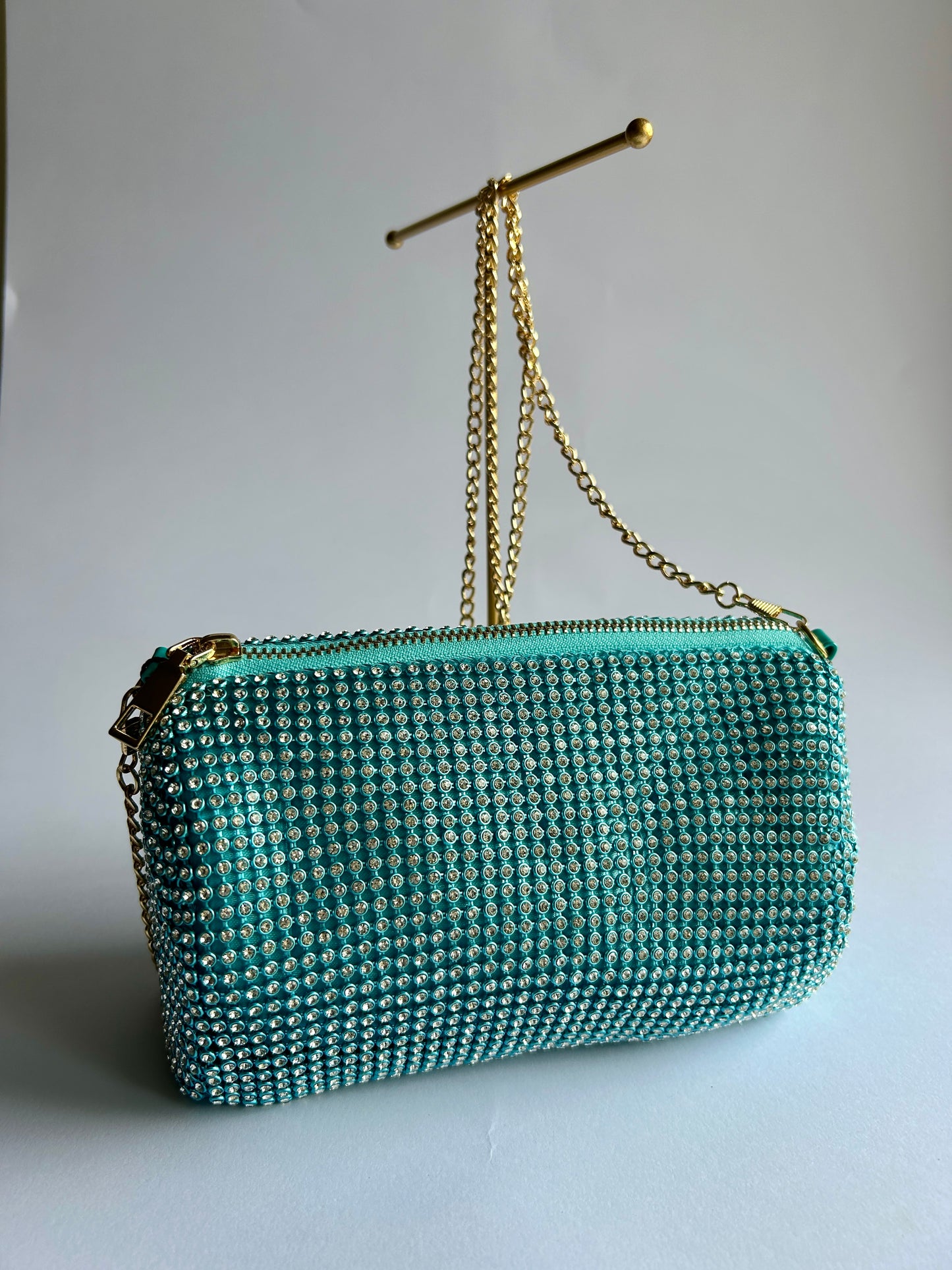 Borsa Gaia strass a cilindro