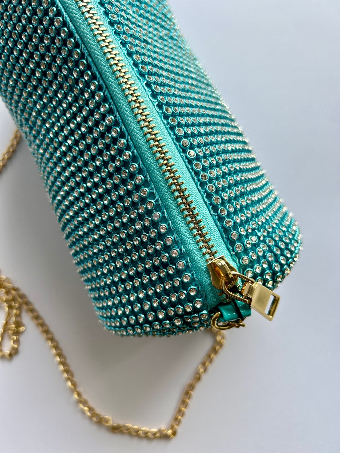 Borsa Gaia strass a cilindro