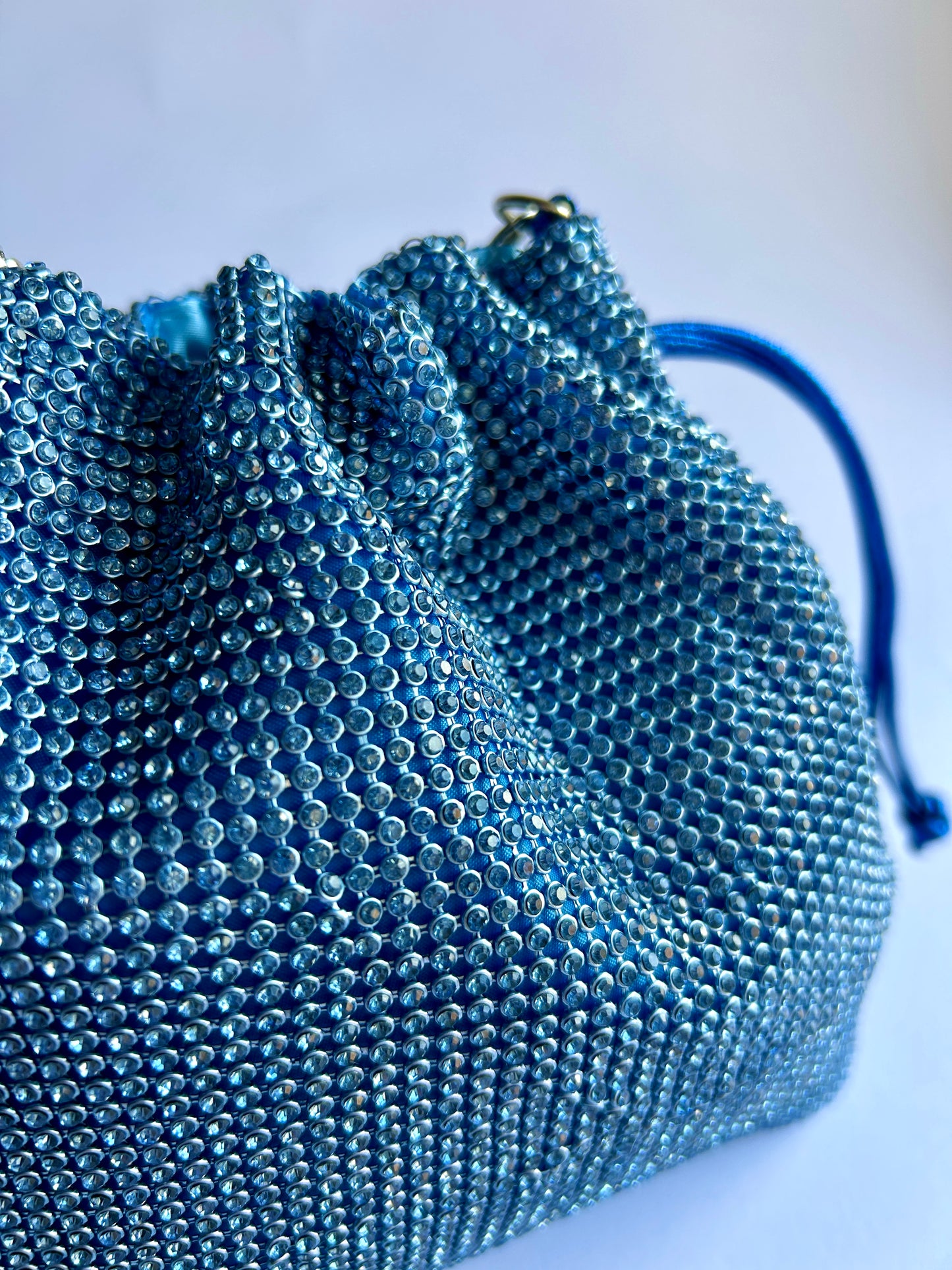 Borsa Mila strass a sacchetto