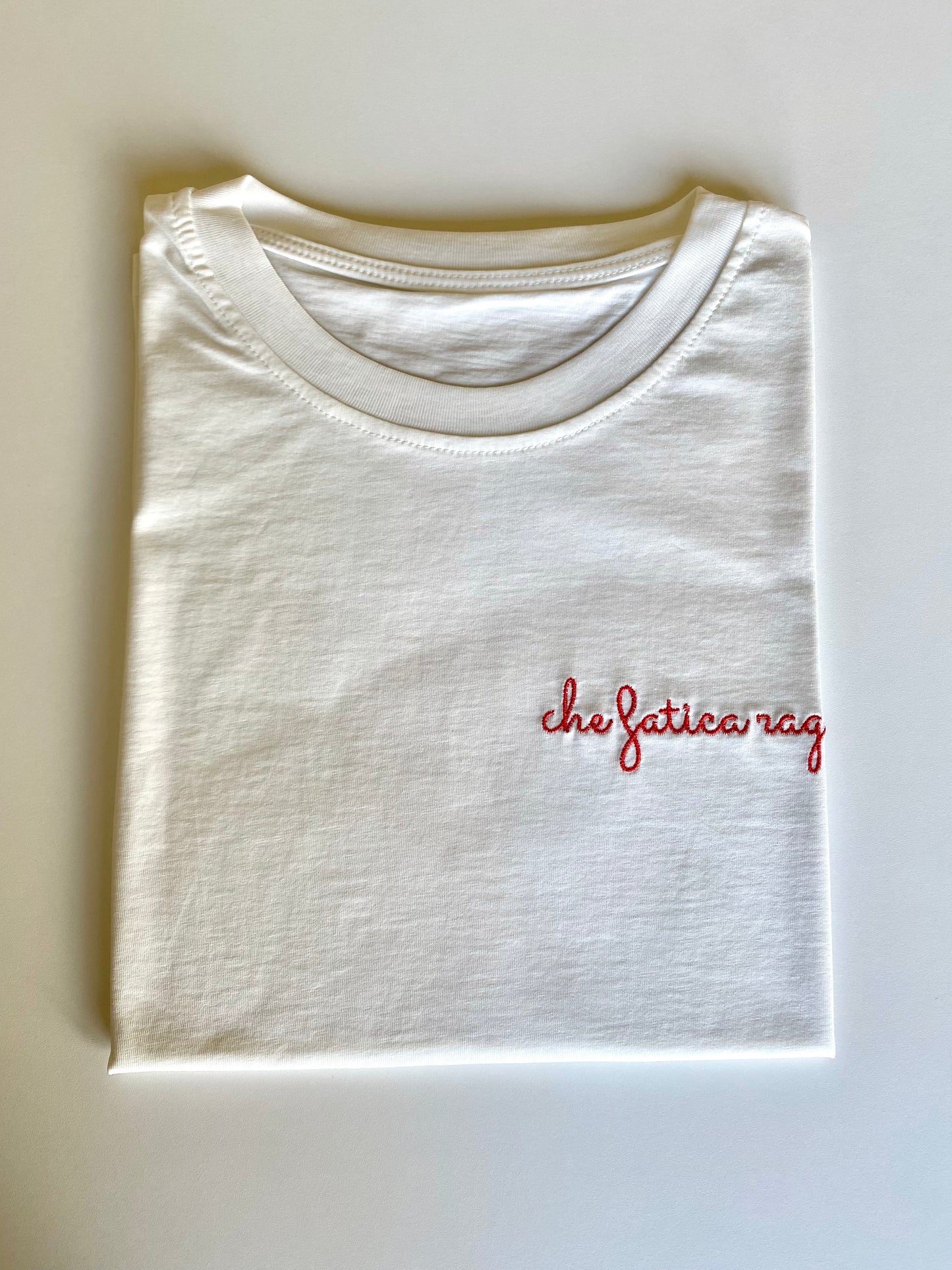 T-Shirt "Che fatica raga"