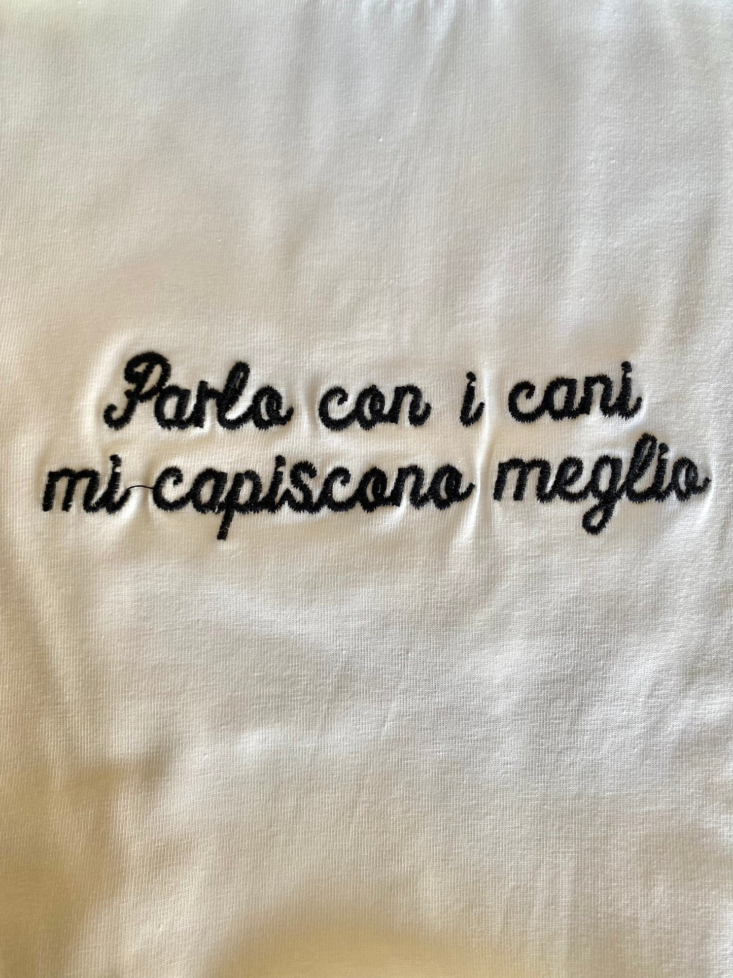 T-Shirt "Parlo con i cani..."