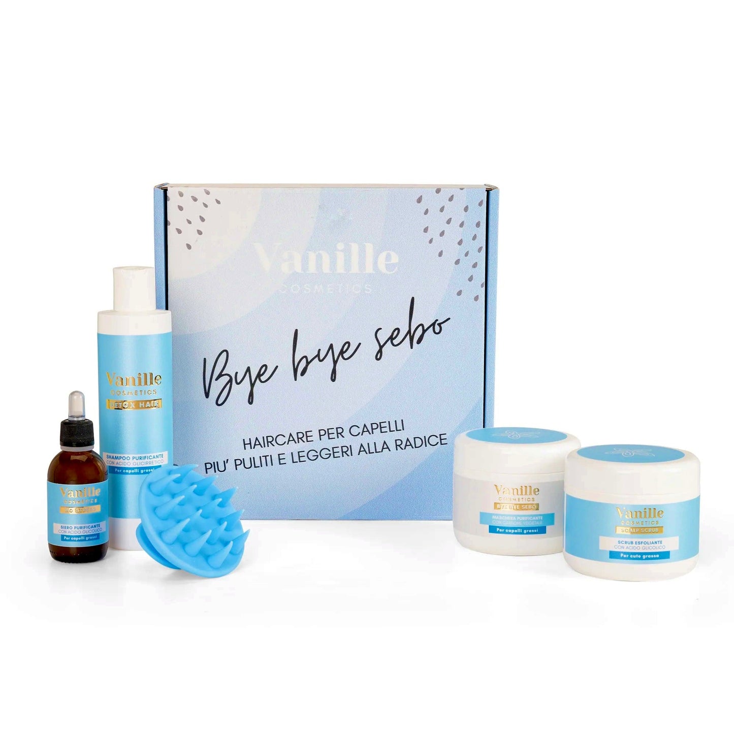 Bye Bye Sebo Box Capelli Grassi