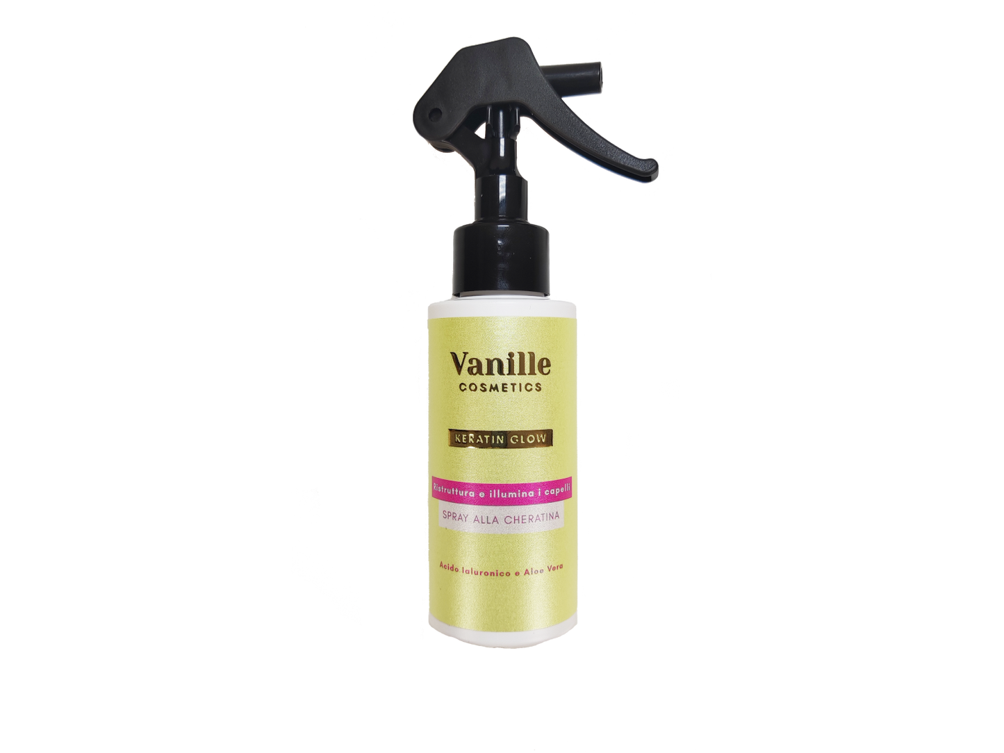 Spray alla cheratina per capelli