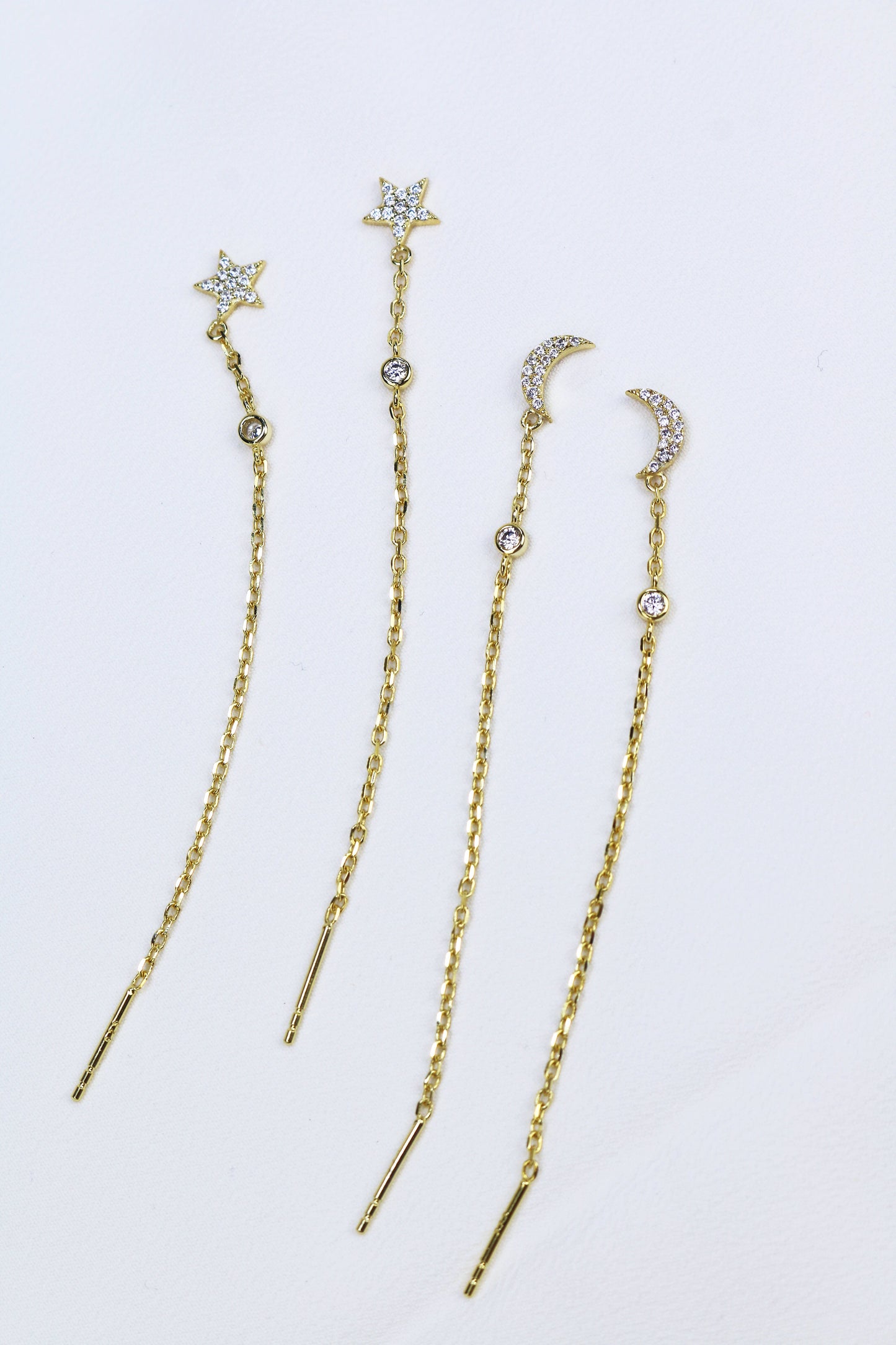 Orecchini Sali e Scendi Stella