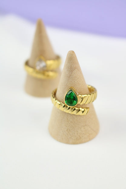 Anello Goccia