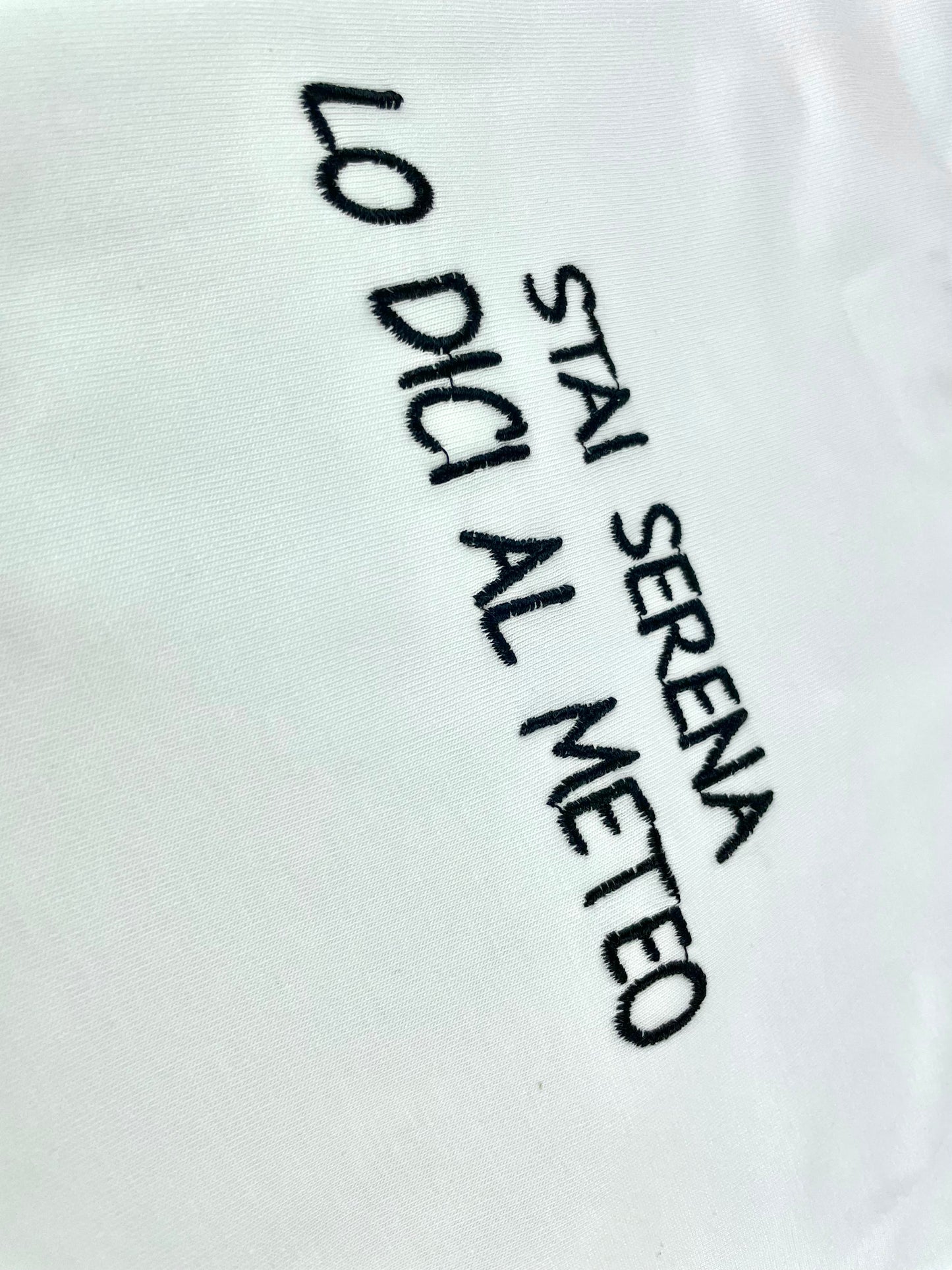 T-shirt "Stai serena lo dici al meteo"
