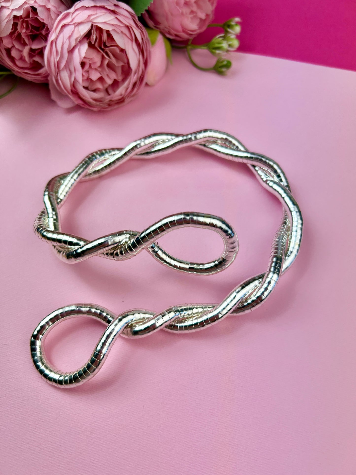 Collana Luce - Collana malleabile in metallo