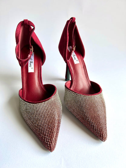 Scarpe décolleté cristallo