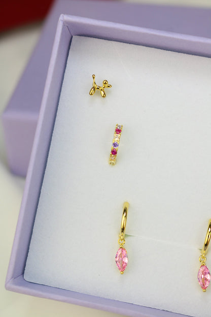 Orecchini Self Love Club Zirconia Kit