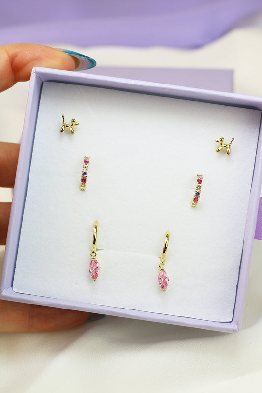 Orecchini Self Love Club Zirconia Kit