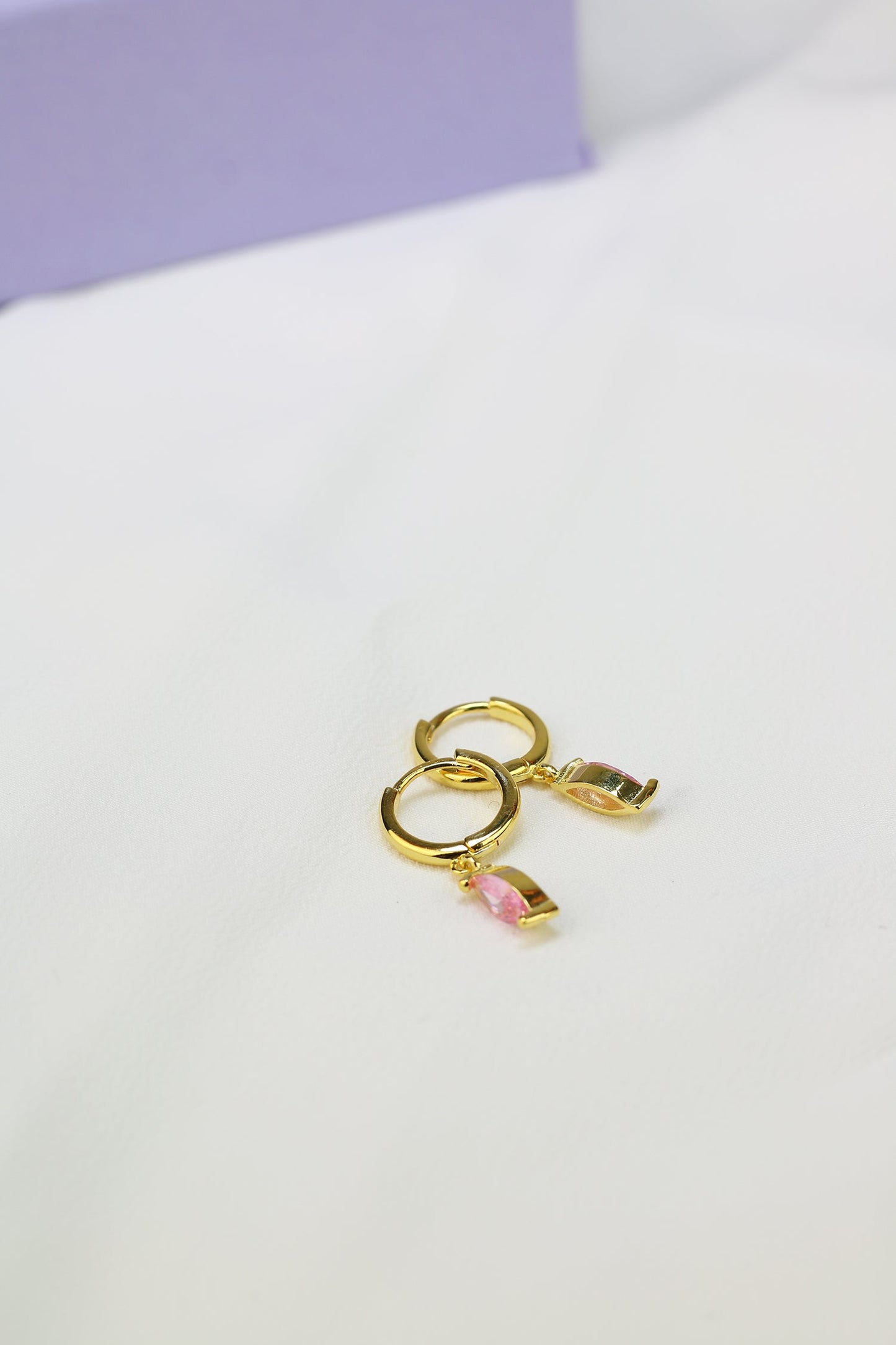 Orecchini Cerchietto Zirconia placcato oro