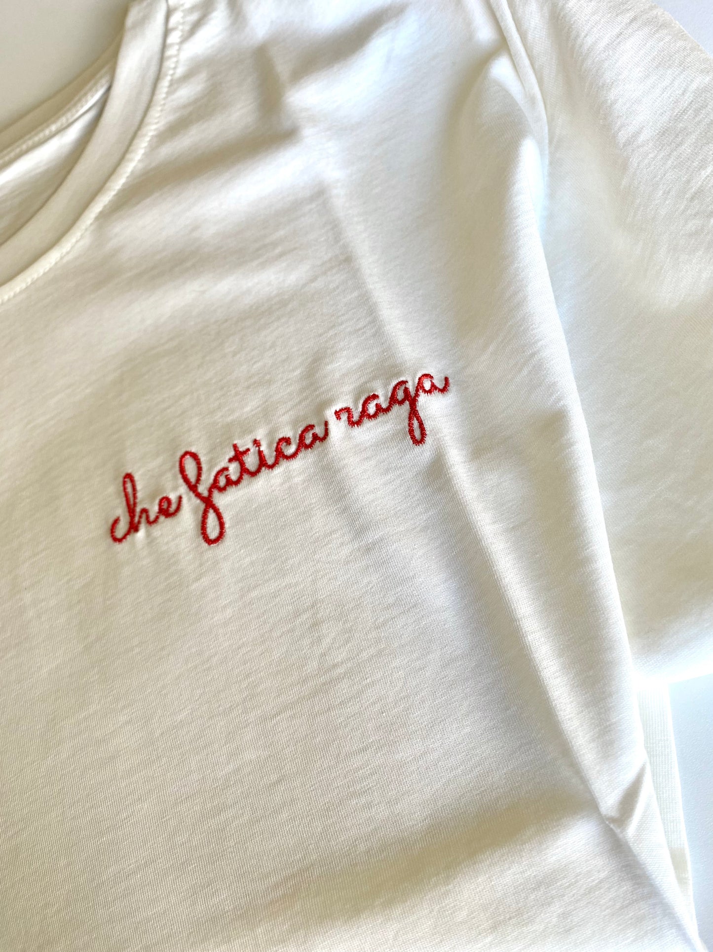 T-Shirt "Che fatica raga"