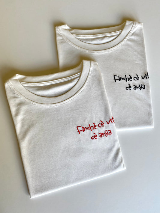 T-Shirt "Finché c'è vita c'è ansia"