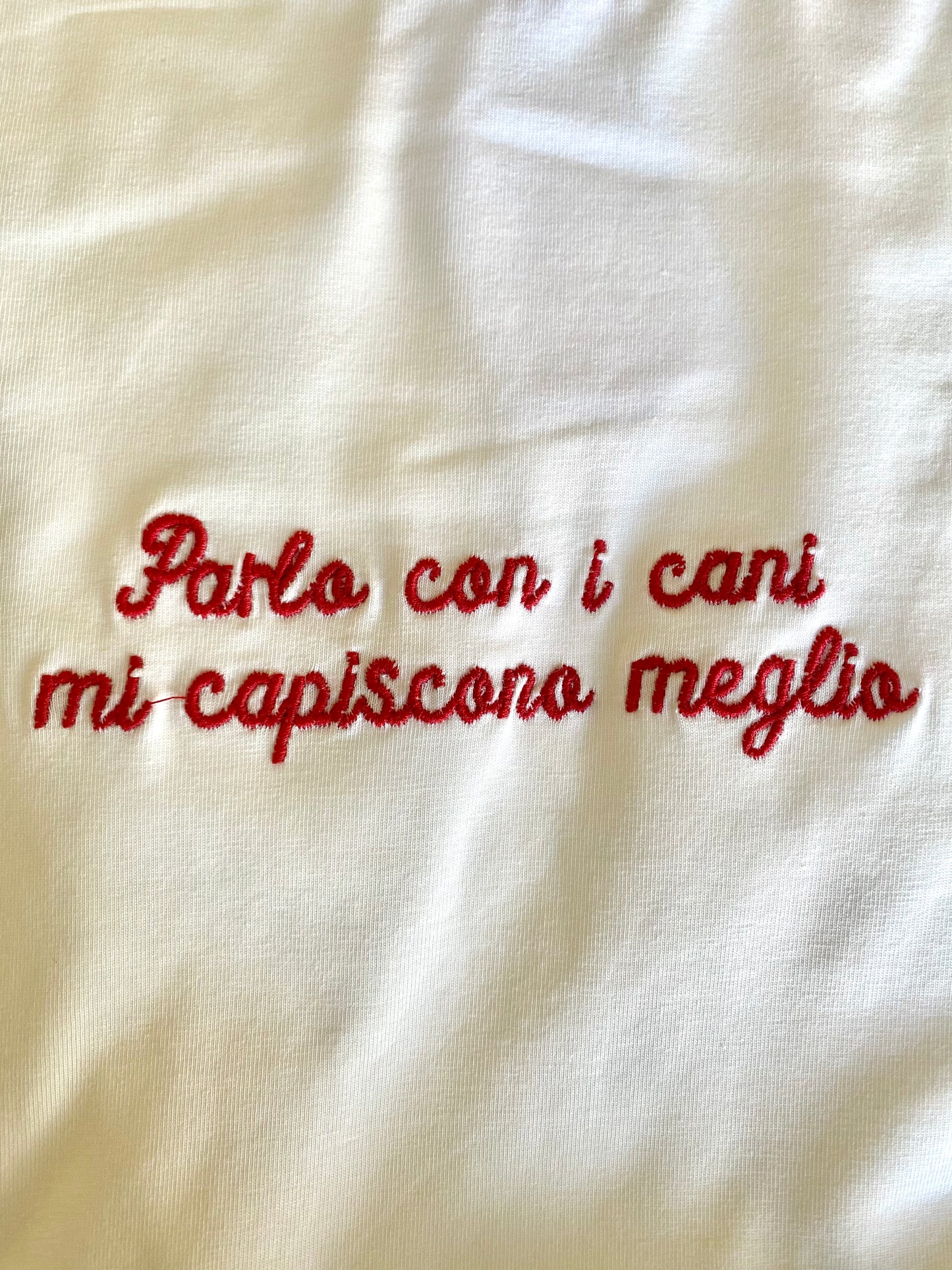 T-Shirt "Parlo con i cani..."
