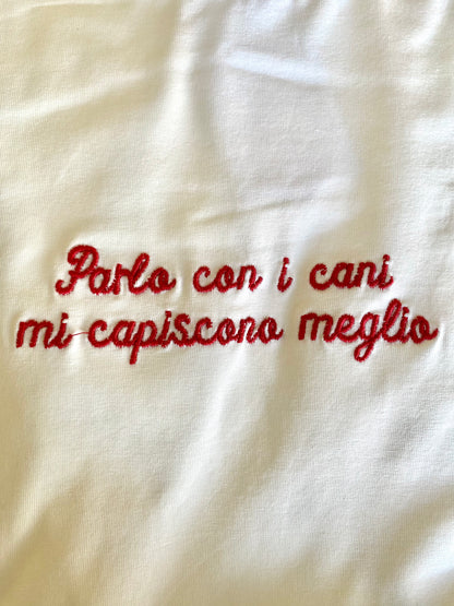 T-Shirt "Parlo con i cani..."
