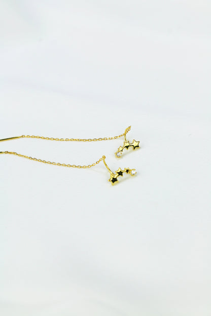 Orecchini Sali e Scendi Cometa