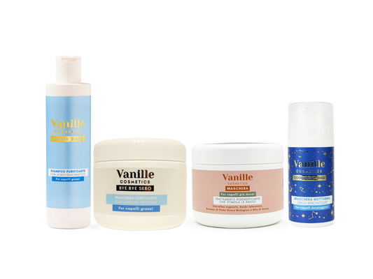 Capelli grassi con punte secche