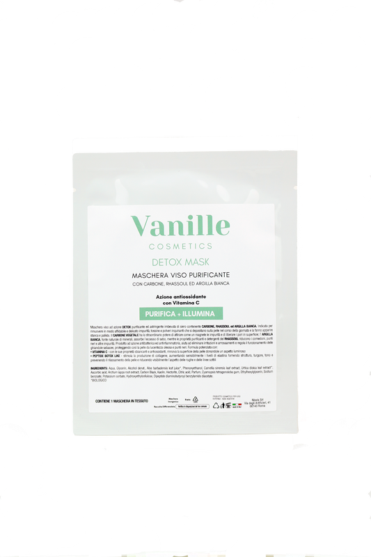 Maschera viso purificante 